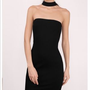TOBI Bare Necessities Black Choker Dress